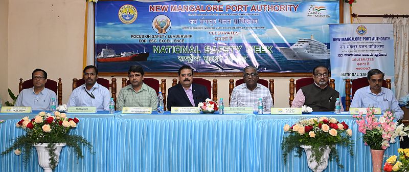 53rd National Safety Week Observed at New Mangalore Port Authority